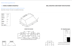Fobest Custom Range Hood-FCP-252 Custom Link for Eva