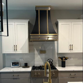 Fobest Luxury Black Range Hood with Straps FSS-124