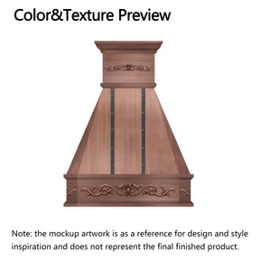 Fobest Custom Metal Range Hood FCP-32 -50% Deposit Custom Link for Darlene 