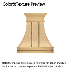 Fobest Custom Metal Range Hood FSS-493 - Custom Link for Lisa