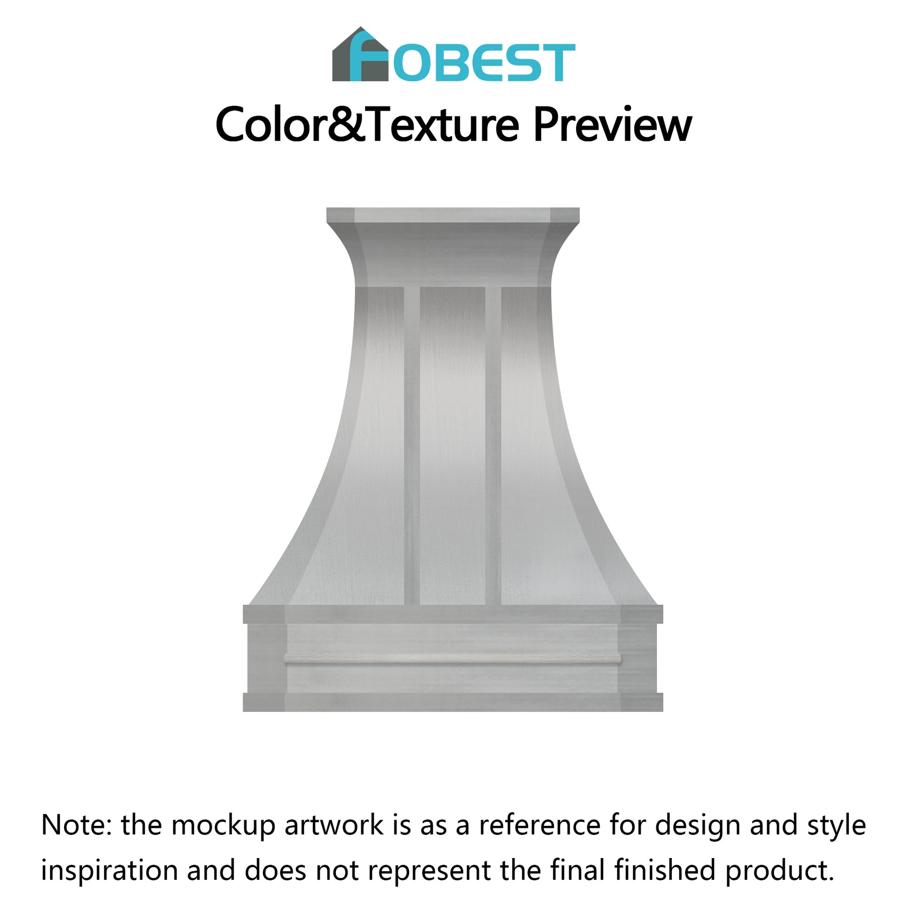 Fobest Custom Range Hood-FSS-8 Stainless Steel Range Hood  Metal Range Hood Custom Link
