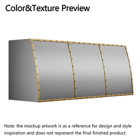 Fobest Custom Metal Range Hood FSS-147 - Custom Link for Dina Bandman