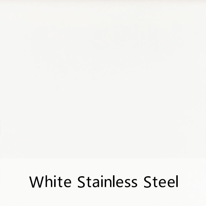 white Stainless-Steel